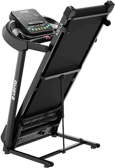 Lotto Agile 1.5hp Ηλεκτρικός Αναδιπλούμενος Διάδρομος Γυμναστικής για Χρήστη έως 100kg