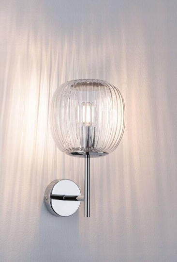 Paulmann Bath Lamp Bathroom with Socket E14 Silver