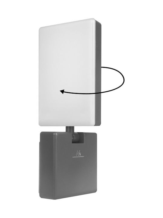Wasserdicht Deckenleuchte für den Außenbereich mit integriertem LED in Gray Farbe