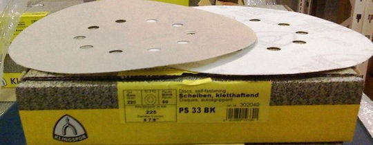 Klingspor Sticker Orbital Sander Sanding Sheet K180 225x225mm