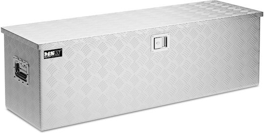 Aluminium-Werkzeugtransportkiste mit Schlüsselschloss 150 L 124 x 38,5 x 38,5 cm