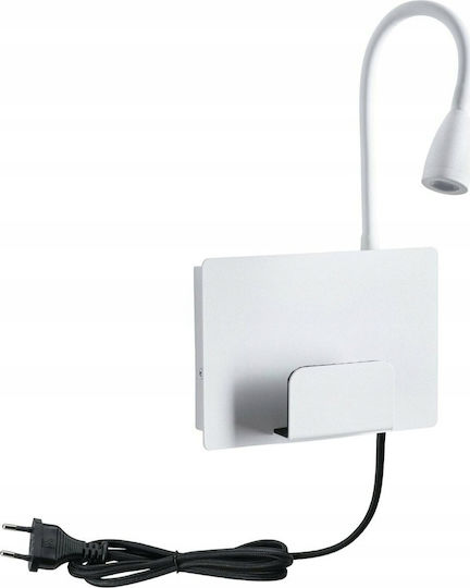 Leuchte Wand Steckdose mit Integrierter LED und Warmweißes Licht