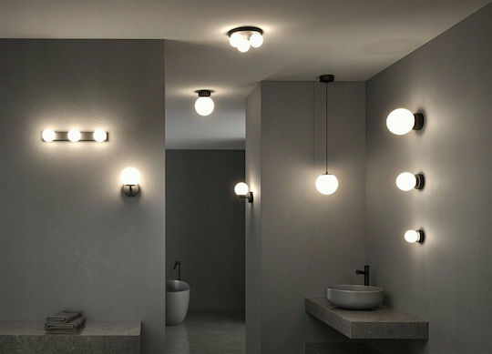 Paulmann Leuchte Badezimmer mit Integrierter LED und Warmweißes Licht Schwarz