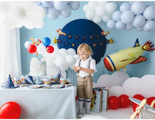 PartyDeco Χάρτινη Τσάντα για Δώρο Πολύχρωμη 10x24x35.5εκ.