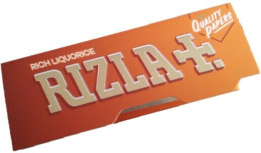 Rizla Rich Liquorize Листчета за свиване на цигари Стандартна Цигарен хартия 50 листове 1бр