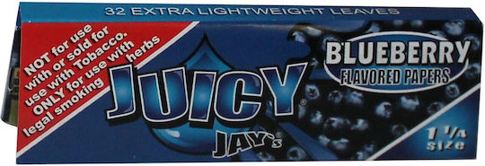 Juicy Jays Blueberry Zigarettenpapier 1+1/4 32 Blätter 1Stück