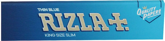 Rizla Blue Thin Χαρτάκια Στριφτού Τσιγάρου King Size 32 φύλλα 1τμχ