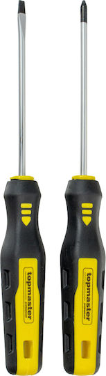 Smart Precision Screwdriver Set Ph2 Sl5 2 Pieces Topmaster 223220