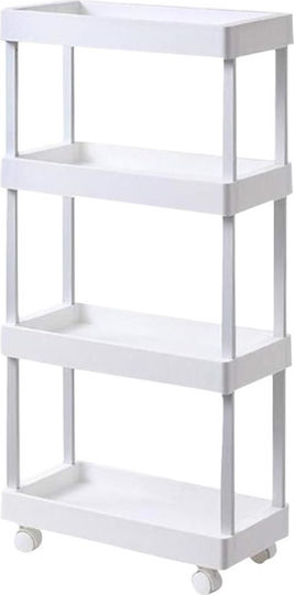 Кухненска количка Пластмаса 40x22x86см