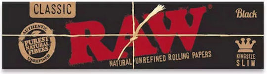 Raw Cigarette Rolling Papers Slim King Size 32 sheets 1pcs