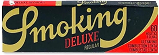 Smoking Regular Deluxe Zigarettenpapier 60 Blätter 1Stück