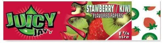 Juicy Jays Strawberry Kiwi Zigarettenpapier 1+1/4 32 Blätter 1Stück