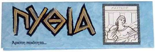 Pythia Light blue Cigarette Rolling Papers 50 sheets 1pcs
