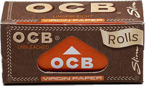 Ocb Virgin Ρολό Στριφτού Τσιγάρου Slim 4m 1τμχ