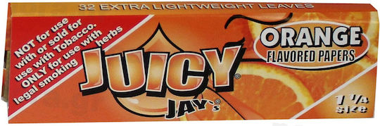Juicy Jays Orange Zigarettenpapier 1+1/4 32 Blätter 1Stück