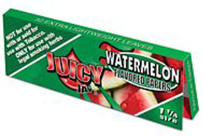 Juicy Jays Watermelon Cigarette Rolling Papers 1+1/4 32 sheets 1pcs
