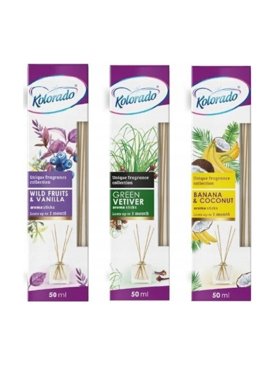 Diffuser με Άρωμα Εξωτικά λουλούδια και πατσουλί 50ml
