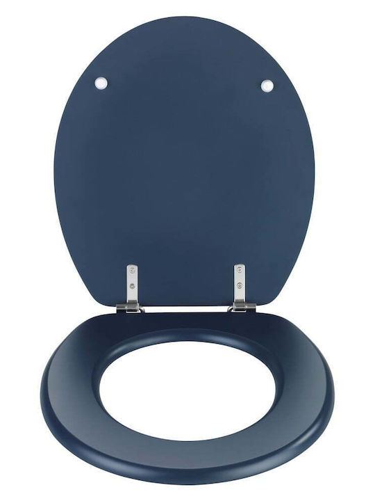 Wenko Plastic Toilet Seat Blue Prima 41cm