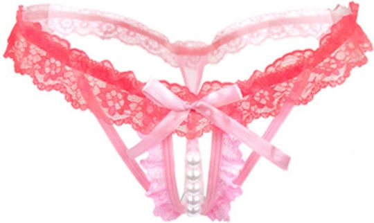 Sport Definition Γυναικείο Sexy String Ροζ