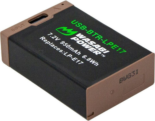 Wasabi Power Akku Canon LP-E17