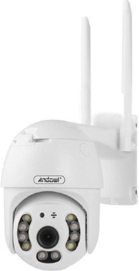 Andowl Q-SX923 IP Surveillance Camera Wi-Fi Full HD 1080p Waterproof with Two-Way Communication and Lens 3.6mm