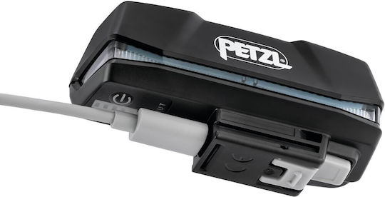 Petzl Rechargeable Headlamp LED IP67 with Maximum Brightness 1400lm Black