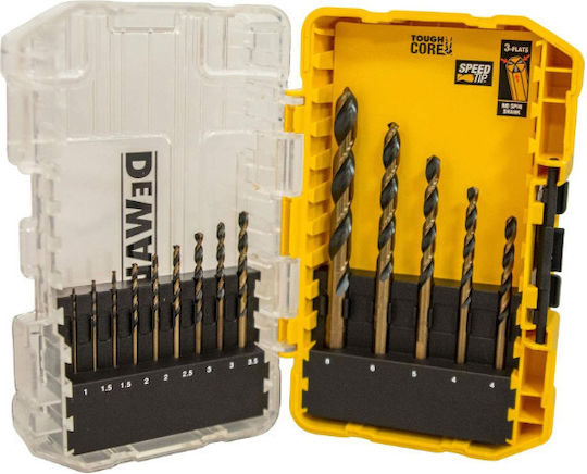 DEWALT Σετ 14 Διαμαντοτρύπανα HSS για Μέταλλο