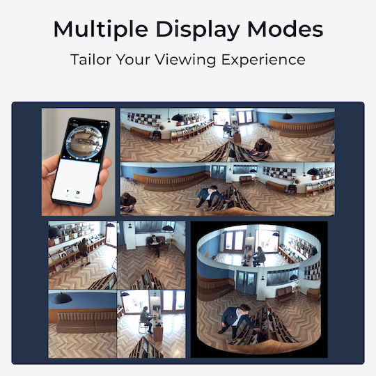 Reolink P520 IP Surveillance Camera Full HD+ 6MP with Two-Way Communication and Lens 2.5mm