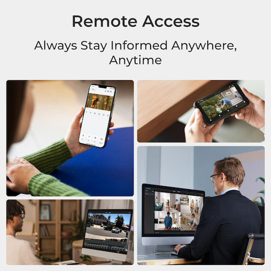 Reolink P520 IP Surveillance Camera Full HD+ 6MP with Two-Way Communication and Lens 2.5mm