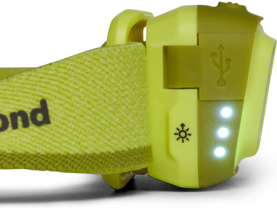 Black Diamond Επαναφορτιζόμενος Φακός Κεφαλής LED IP67 με Μέγιστη Φωτεινότητα 400lm Spot 400-R