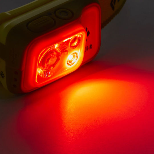 Black Diamond Επαναφορτιζόμενος Φακός Κεφαλής LED IP67 με Μέγιστη Φωτεινότητα 400lm Spot 400-R