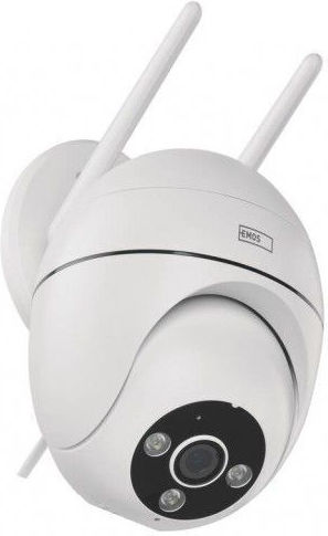 Emos H4057 IP Überwachungskamera Wi-Fi Full HD+ 5MP Wasserdicht mit Zwei-Wege-Kommunikation