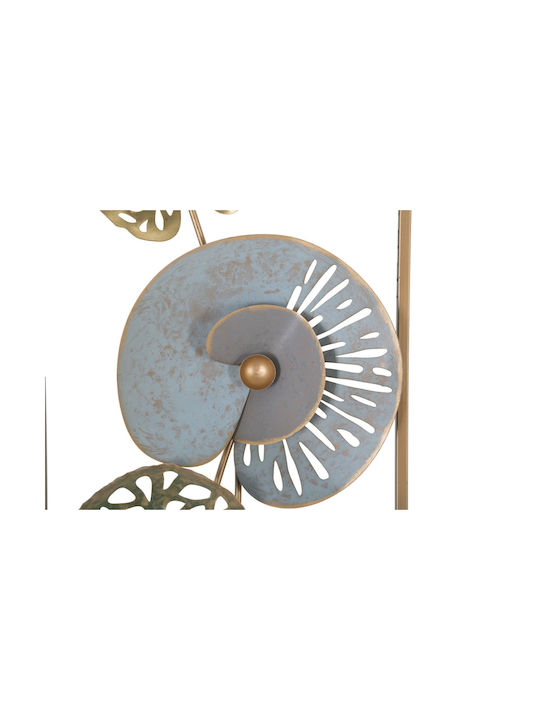 Mauro F Multicolour Wall Decor Made of Metal 31.2x5.5x90cm