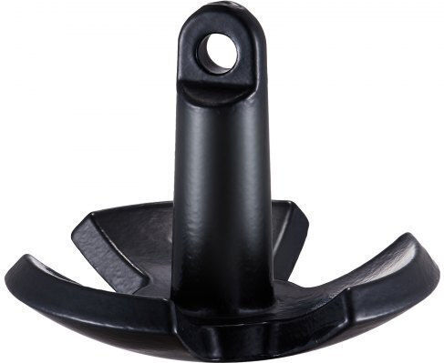 Vevor River Anchor 12 Lbs Cast Iron Black Coating & Ring Hmdpzt12b000edc67v0