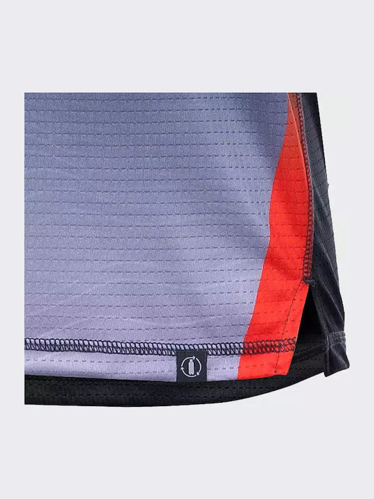 Technical Shirt Wave Storm Αθλητική Μπλούζα Κοντομάνικη Γκρι