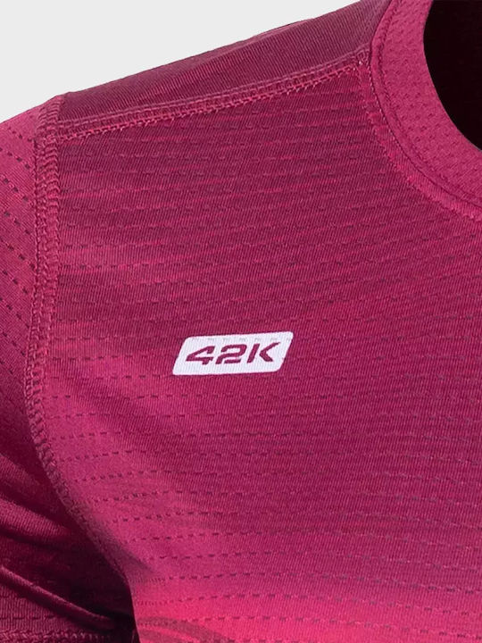 Tricou Tehnic Wave Vulcan Bluza Sport Cu Mânecă Scurtă Portocalie