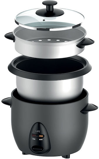Life Rice Cooker 400W with Capacity 1lt