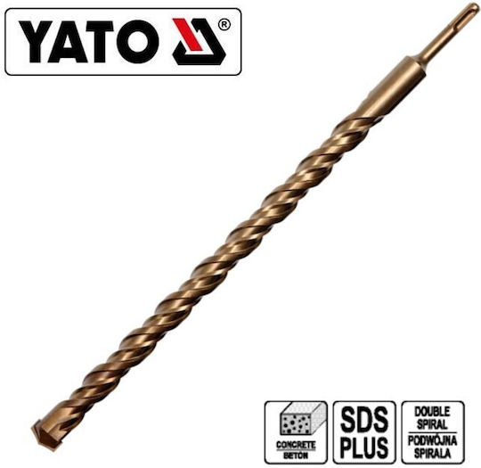 Yato Four-Cut Drill with SDS Plus Shank for Masonry 8x110mm