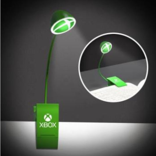 Paladone XBox Logo Φωτάκι Βιβλίου LED με Κλιπ Πράσινο