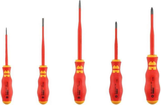 Wurth Zebra Set 5 Electrician VDE 1000V Screwdrivers