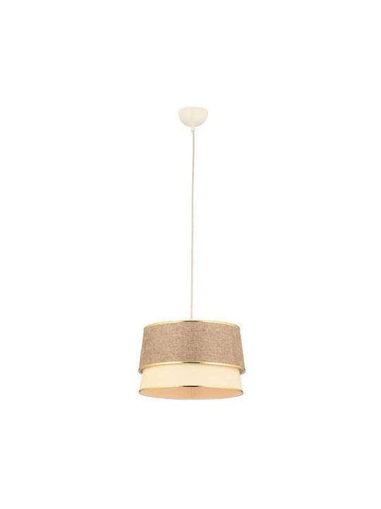 ArteLibre Pendant Light Bronze with Socket E27 30x85cm