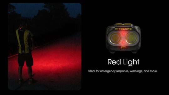 NiteCore Pro Headlamp LED IP66 with Maximum Brightness 800lm UT27 Pro