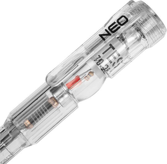 Neo Tools Test Screwdriver 140mm 70-250V AC LED 94-008