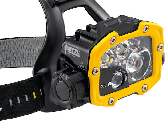 Petzl Rechargeable Headlamp LED IP67 with Maximum Brightness 2800lm Black
