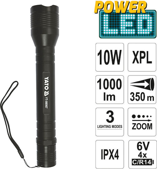 Yato LED IPX4 с Максимална Яркост 1000лм