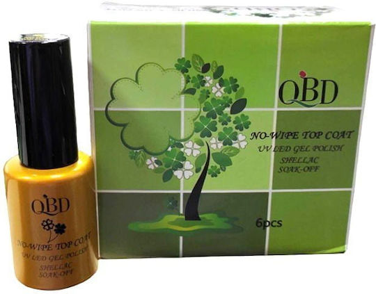 QBD QBD No-Wipe Top Coat για Gel 12ml