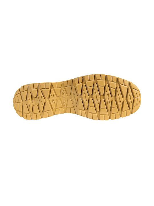 Cofra Waterproof Boots Work Beige with Certification CI, FO ,SR