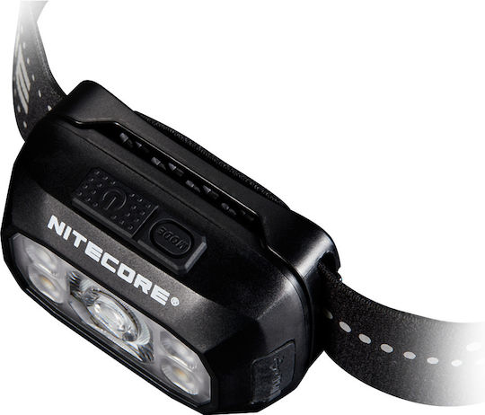 NiteCore Презареждащ се Челник LED IP66 с Максимална Яркост 500лм NU30 Черен