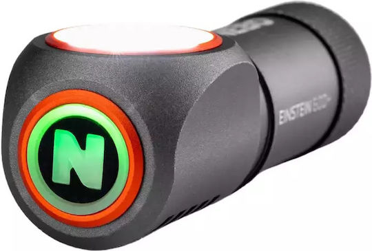 Nebo Lumină de lucru și de sit, cu baterie Lanternă Frontală LED IPX6 cu Luminozitate Maximă 600lm Einstein Gri