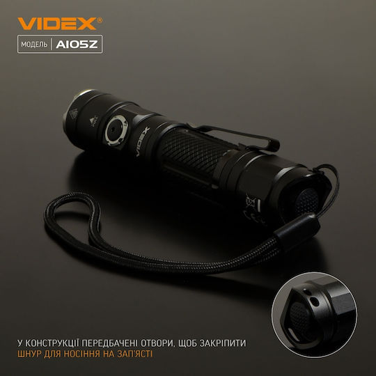 Videx LED IP44 с Максимална Яркост 1200лм VLF-A105Z Черен
